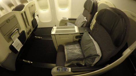 Classe Executiva da Aeromexico no B777-200ER - São Paulo para Cidade do México