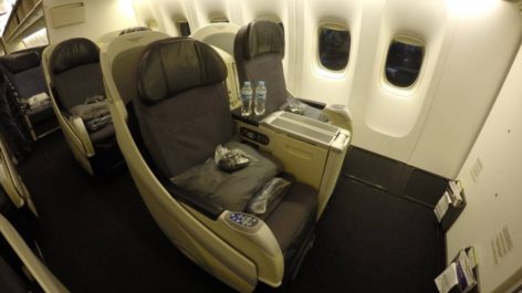 Classe Executiva da Aeromexico no B777-200ER - Cidade do México para São Paulo