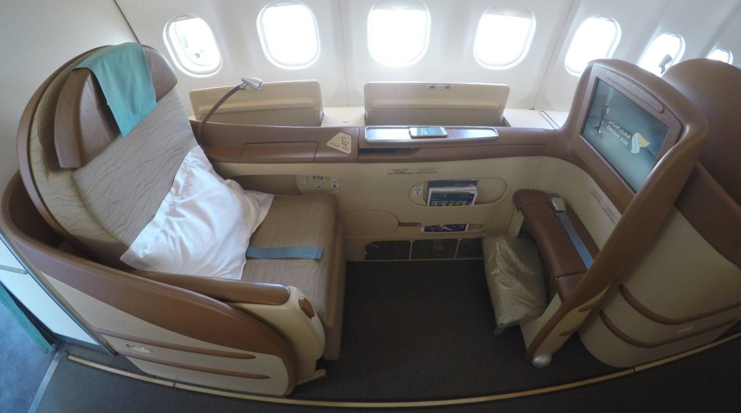 Oman Air A330 - Classe Executiva