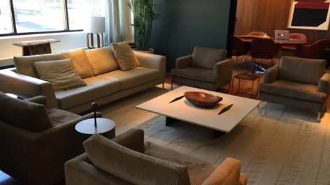 Encontro no aeroporto de Guarulhos para o vôo inaugural do A350XWB da TAM