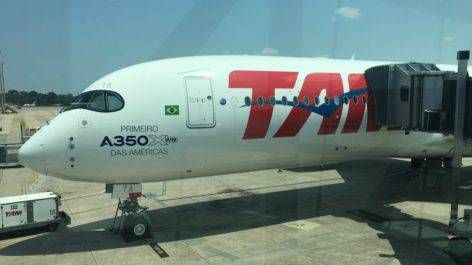 Introdução - Primeiro vôo comercial do A350XWB da TAM