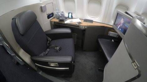 Primeira Classe da American Airlines no B777-300ER - São Paulo para Miami