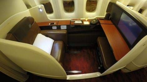 Primeira Classe da Japan Airlines (JAL) no B777-300ER - Londres para Tokyo