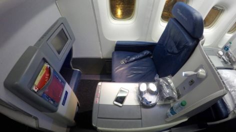 Classe Executiva da Delta no B767-400ER - São Paulo para Nova York