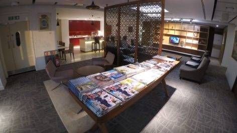 Sala VIP Air India Lounge - Aeroporto de Londres (LHR)