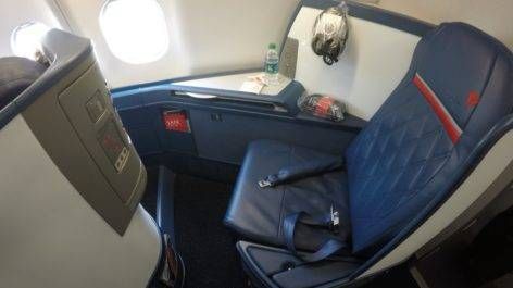 Classe Executiva da Delta no A330-300 - Detroit para São Paulo