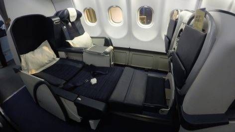 Classe Executiva da South African Airways no A340 - São Paulo para Johannesburgo