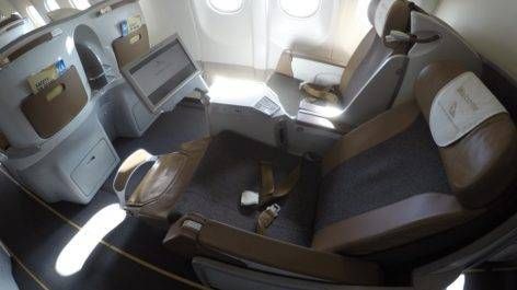 Classe executiva da South African no A330 - Cape Town para Johannesburgo