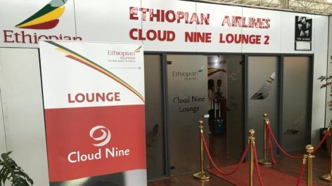 Sala VIP Cloud Nine by Ethiopian Airlines - Aeroporto de Addis Ababa