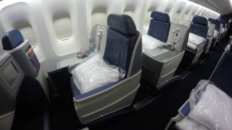 Classe Executiva da Delta no B767-400ER - São Paulo p/ Atlanta