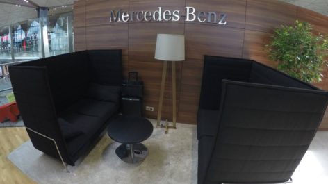 Mercedes Benz Lounge - Aeroporto de St. Petersburg (LED)