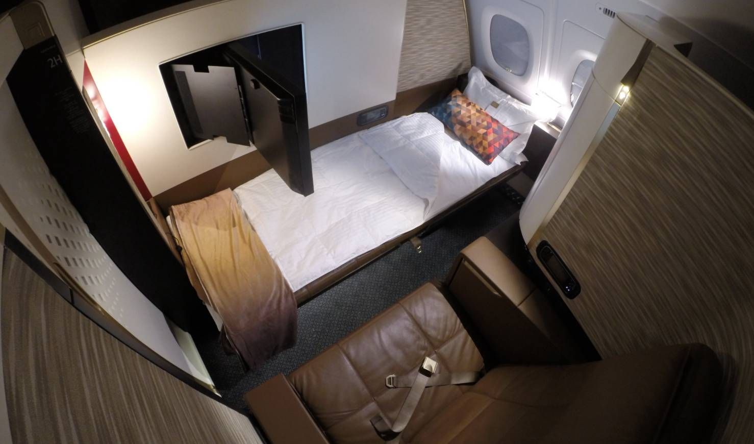 Primeira Classe da Etihad no A380