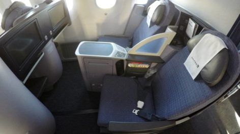 Classe Executiva da United Airlines no B787-9 - Houston para Los Angeles