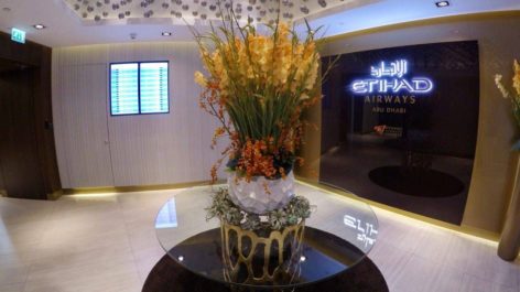 Sala VIP Etihad First Class Lounge & Spa - Aeroporto de Abu Dhabi (AUH)