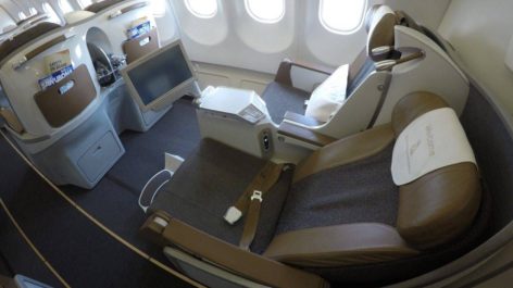 Classe Executiva da South African no A330 - São Paulo para Johannesburgo