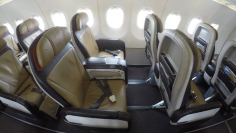 Classe Executiva da South African no A320 - Johannesburgo para Maputo