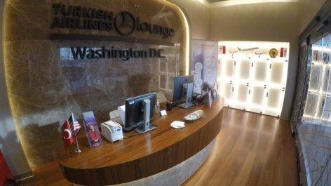 Sala VIP Turkish Airlines Lounge - Aeroporto de Washington (IAD)