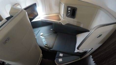 Classe Executiva da Cathay Pacific no A350 - Cingapura p/ Bangkok