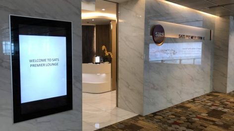 Sala VIP Sats Premier Lounge - Aeroporto de Cingapura (SIN)