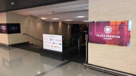 Sala VIP de chegada Plaza Premium Lounge - Aeroporto de Hong Kong