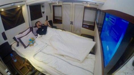 Viajar de Primeira Classe e Executiva é 