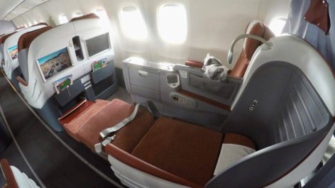 Classe Executiva da LATAM no B767-300ER - São Paulo p/ Buenos Aires