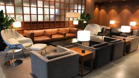 Sala VIP Cathay Pacific Lounge - Aeroporto de Londres (LHR) T3