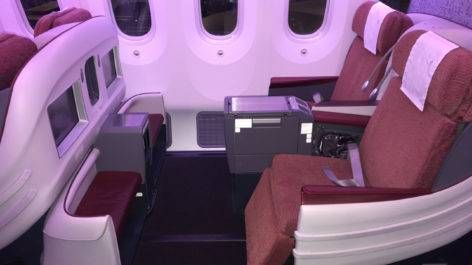Classe Executiva da LATAM no B787-8 - Santiago para Bogotá