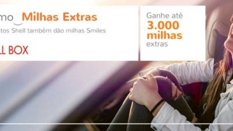 Smiles está dando milhas extras para quem abastecer nos postos Shell