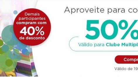 Ganhe até 50% de desconto na compra de pontos na Multiplus!