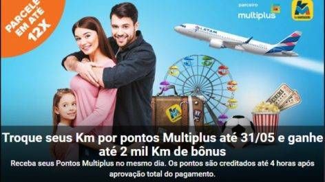 Voltou! KM de Vantagens permite parcelamento em até 12 vezes