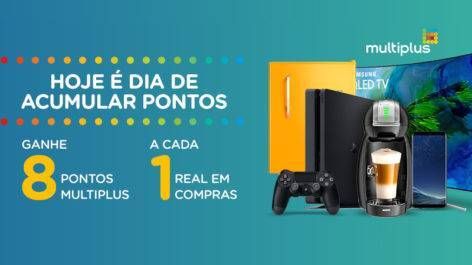 A Multiplus respondeu! Aproveite 8 pontos por Real no Pontofrio.com!