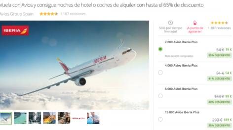 Compre Avios com até 65% de desconto pelo Groupon