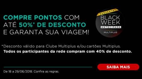 Multiplus oferece desconto de até 50% na compra de pontos!