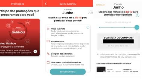 VOLTOU! Ganhe até 6,6 pontos por U$ gasto nos seus cartões Santander