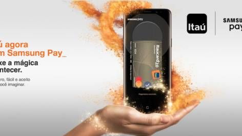 Itaú agora permite o uso do Samsung Pay!