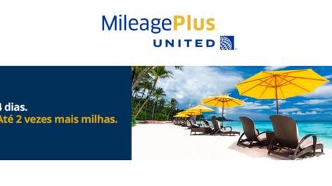 United oferece até 100% de bônus na compra de milhas