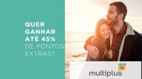 Ganhe até 45% de bônus na transferência de pontos do seu cartão de crédito para a Multiplus