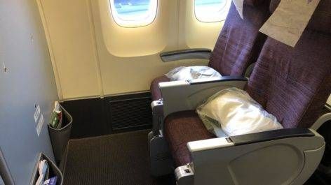 Classe Econômica da LATAM no B767-300 – Lisboa para São Paulo