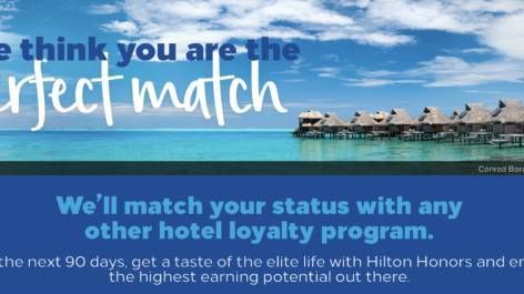 Completei meu challenge com o Hilton Honors e ganhei status Diamond até 2020