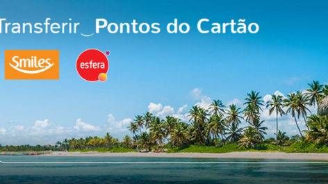 Smiles oferece até 60% de bônus nas transferências do Santander Esfera