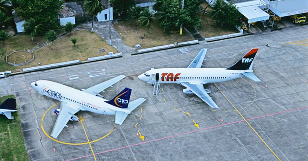 TBT - Boeing 737-200 All Pax no Brasil - Passageiro de Primeira