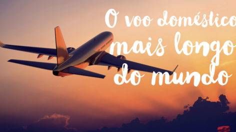 O voo doméstico mais longo do mundo