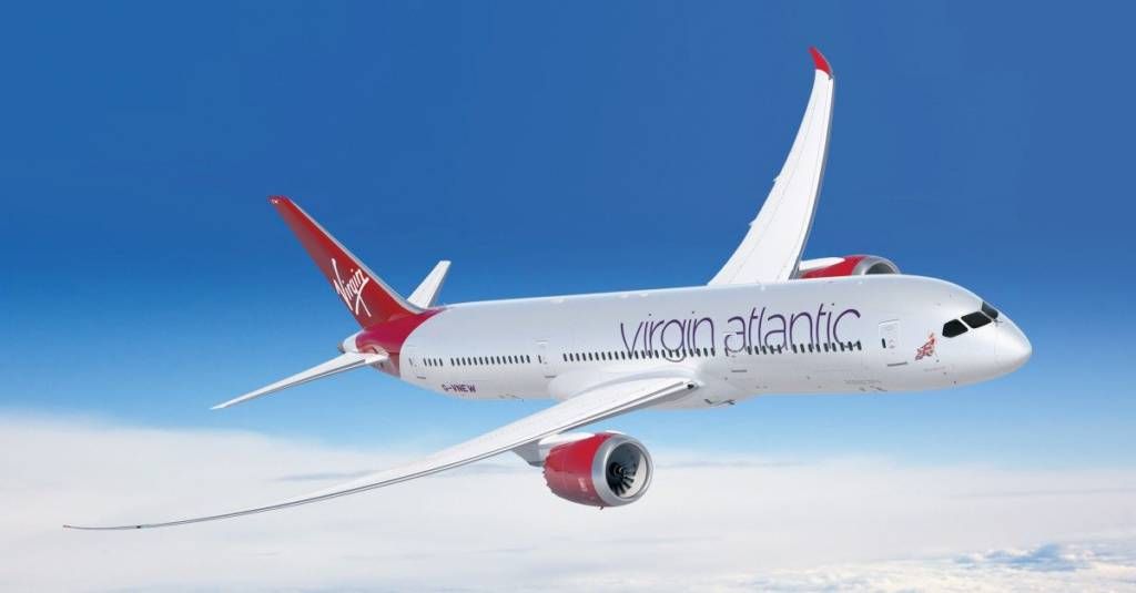 avião virgin atlantic