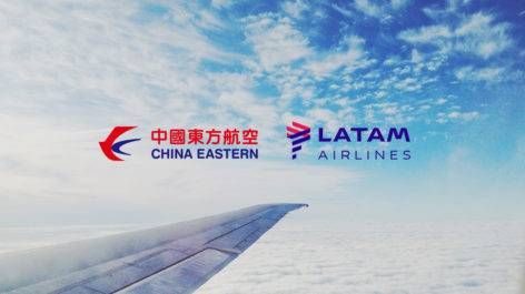 LATAM anuncia codeshare com a China Eastern