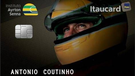 Itaú Unibanco e Instituto Ayrton Senna relançam cartão platinum em homenagem ao piloto