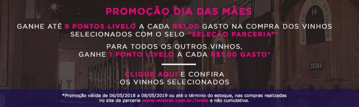 Mistral e Livelo Promo 9x1