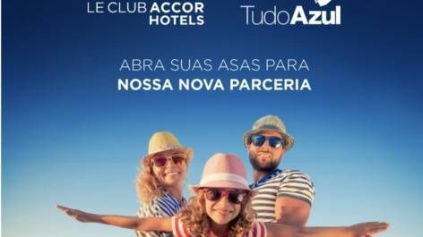 Le Club AccorHotels e TudoAzul firmam parceria para troca de pontos