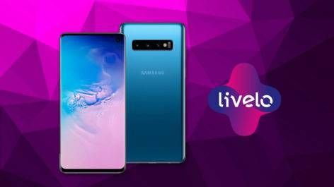 Ganhe até 14 pontos Livelo por real gasto na compra de um Samsung Galaxy S10