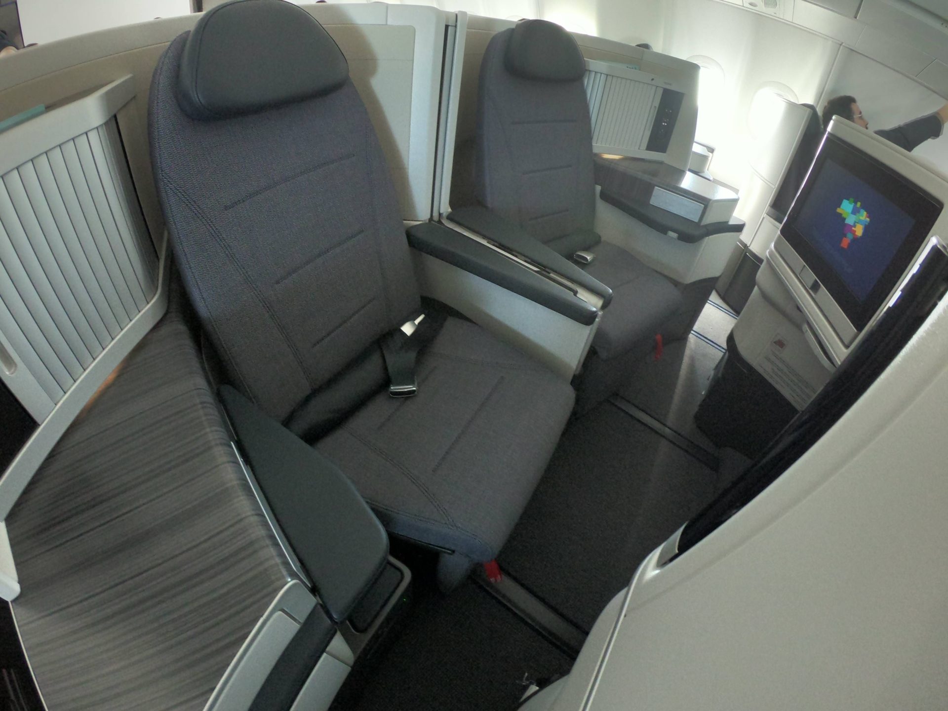 Assento da Executiva no A330neo da Azul